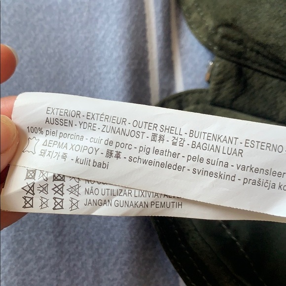 Zara 100% Suede Skirt - Picture 5 of 6